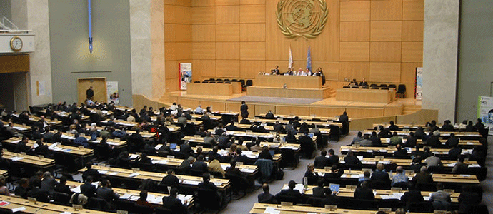 Salle de débat à l'ONU - Genève