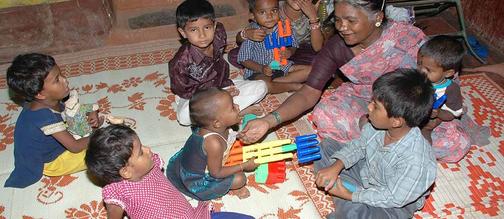 Accueil de la petite enfance en Inde