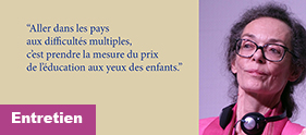 Entretien avec la représentante du BICE à l’Unesco, experte dans le domaine de l’Education