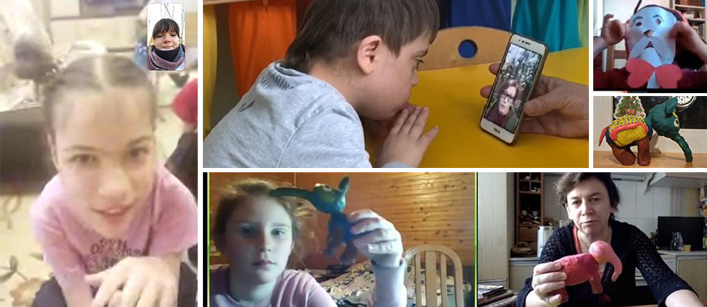 Covid-19 : Enfants en situation de handicap Russie