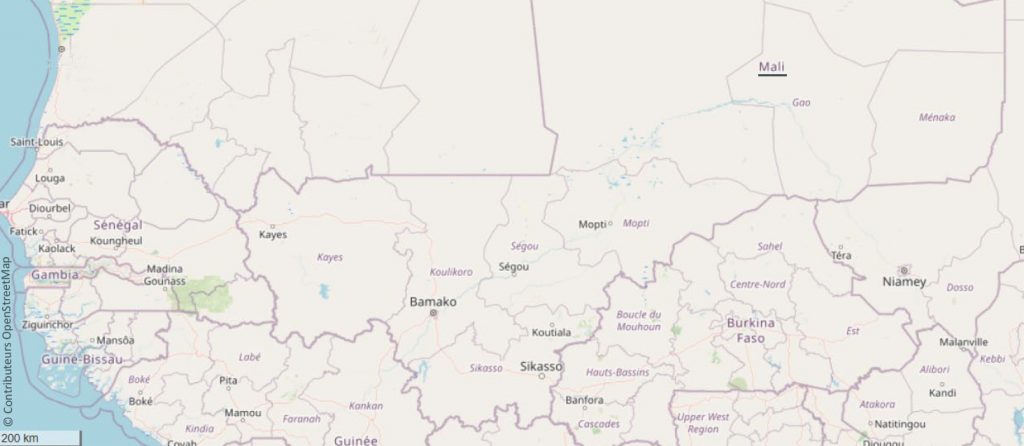 Carte Mali