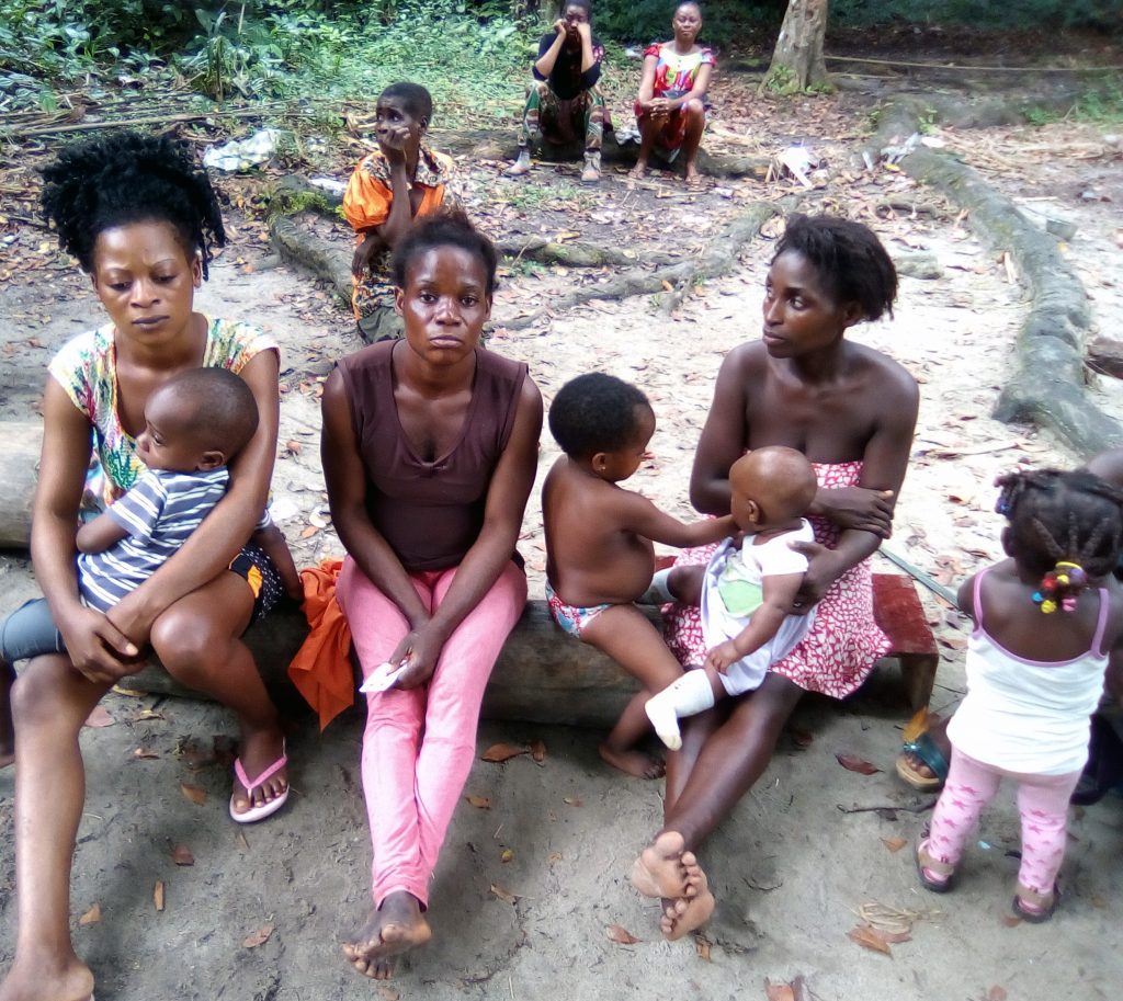 Cameroun pygmées Bagyéli