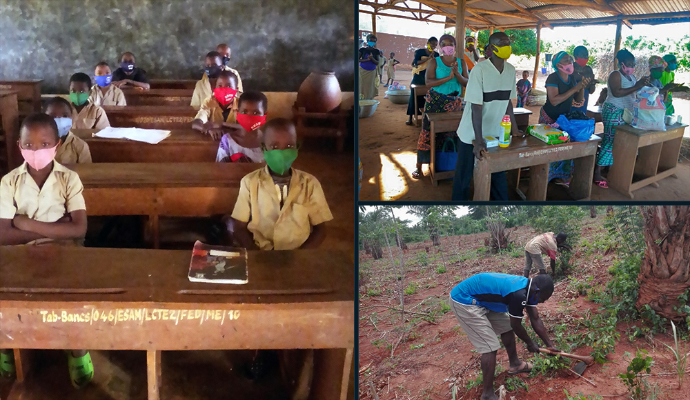 Bénin éducation aide à la scolarisation des enfants en situation de pauvreté