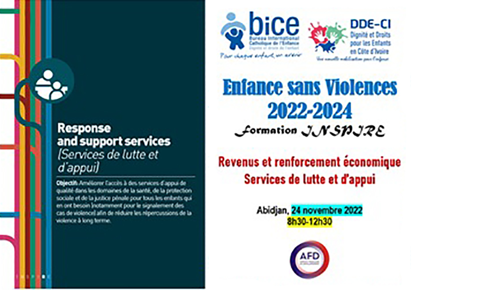 Formation stratégies Inspire organisée par le BICE en Côte d'Ivoire