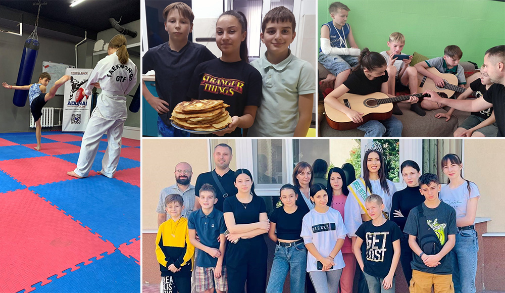 Enfants privés se soins familiaux accompagnés par notre partenaire en Moldavie