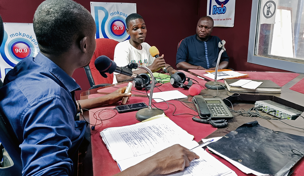 Emission de radio sur les violences à l'encontre des enfants au Togo
