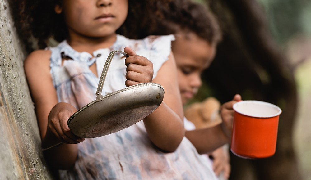 Enfants - insécurité alimentaire - faim / rapport sur la faim dans le monde