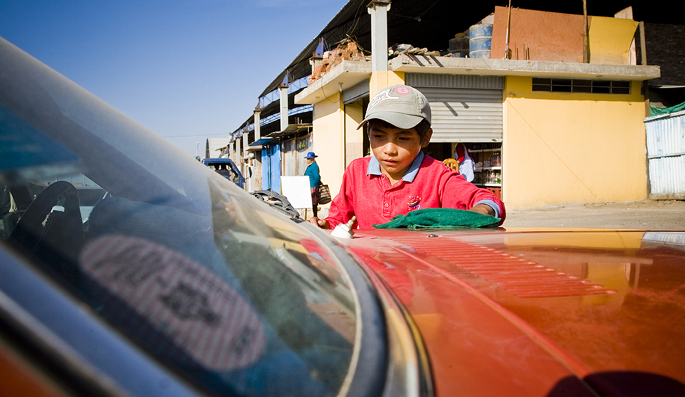 enfant travailleur au Pérou