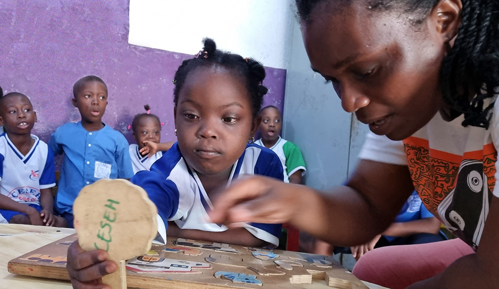 CESEH, centre d'éveil pour enfants en situation de handicap en Côte d'Ivoire