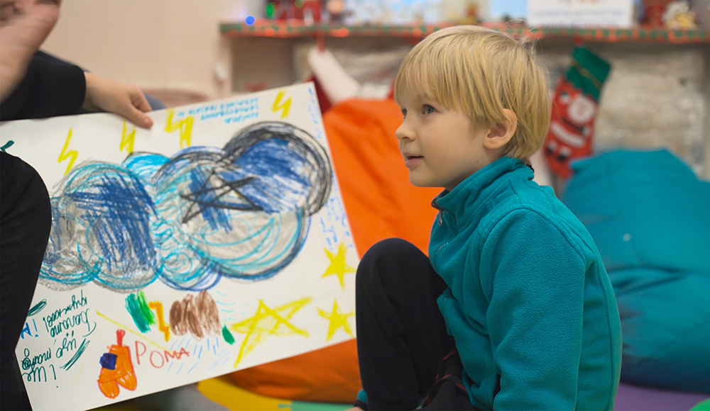 Ukraine Espace Résilience pour les enfants
