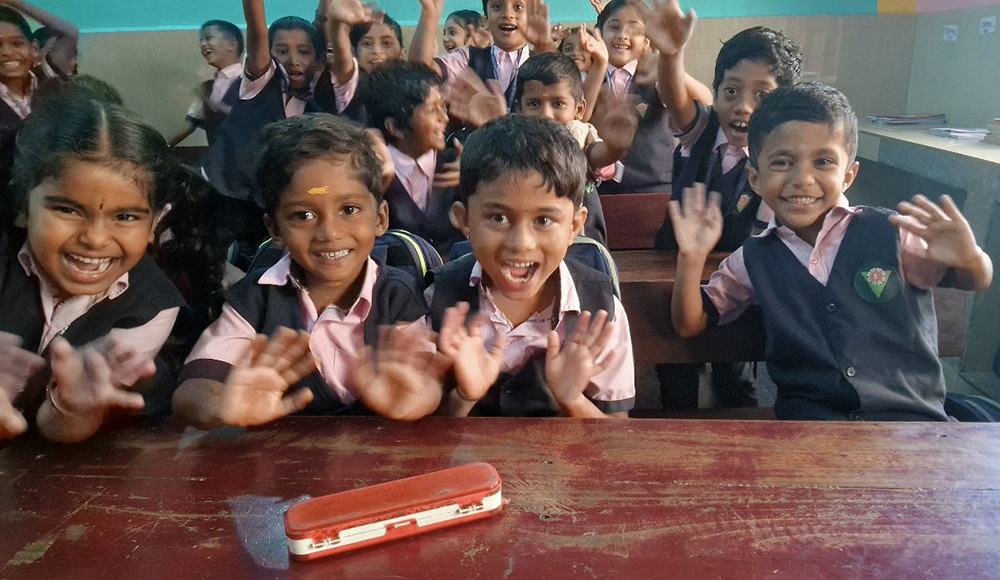 Inde Projet formation résilience dans une école