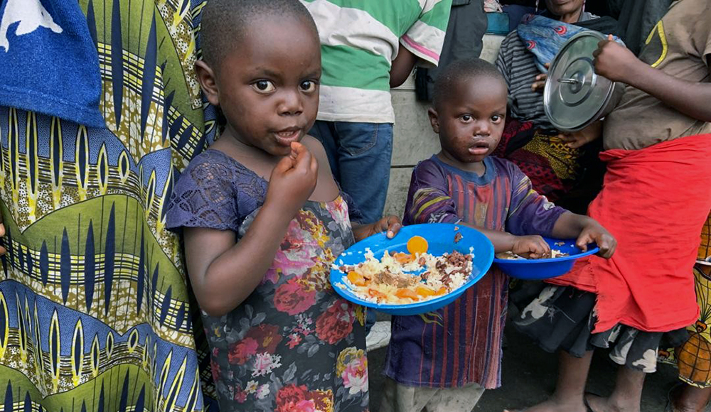Appui alimentaire dans la région de Goma