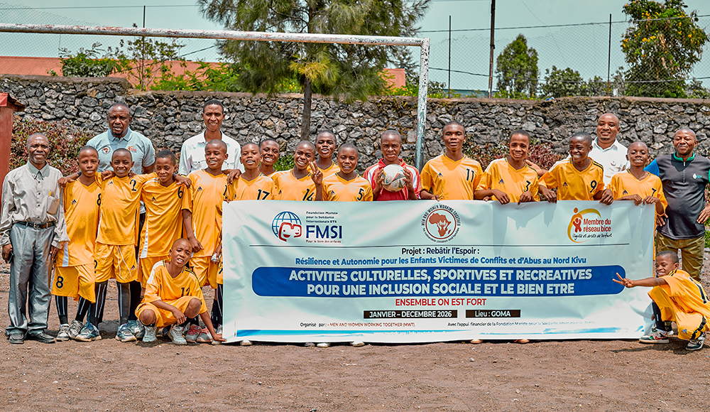 Enfants accompagnés dans le cadre du projet