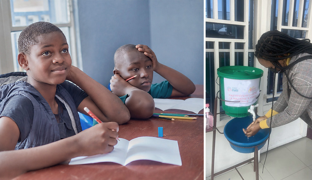 RDC accompagnement des enfants vulnérables et sensibilisation contre Ebola
